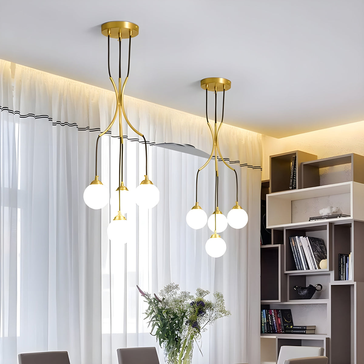 Alliyana Ball Drop Chandelier — view 7