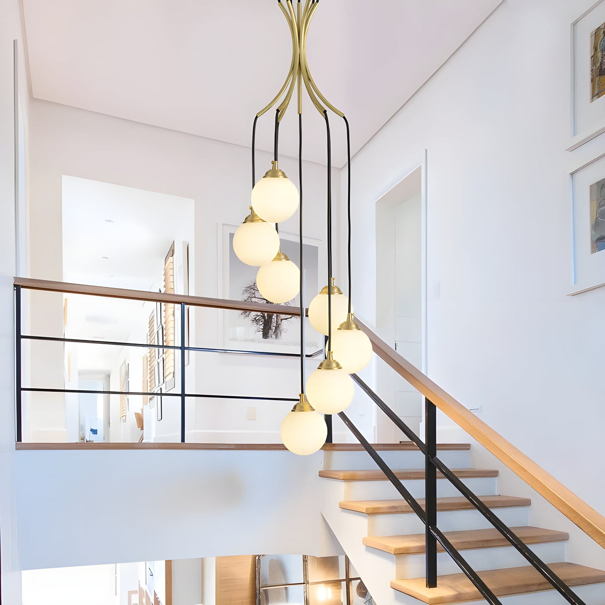 Alliyana Ball Drop Chandelier — view 2