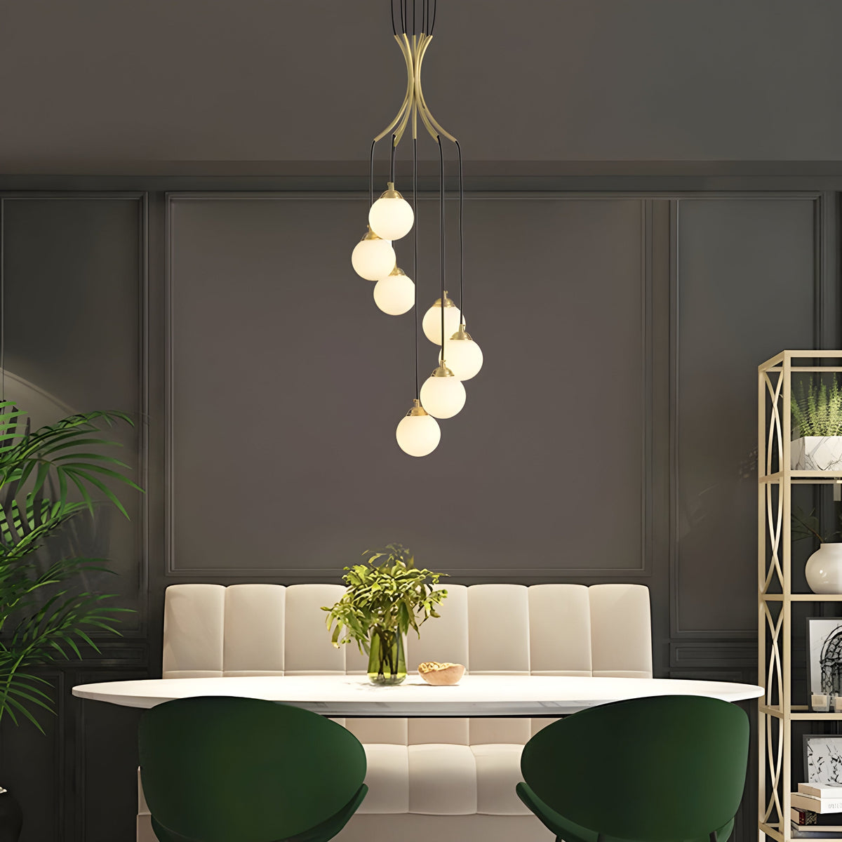 Alliyana Ball Drop Chandelier — view 10