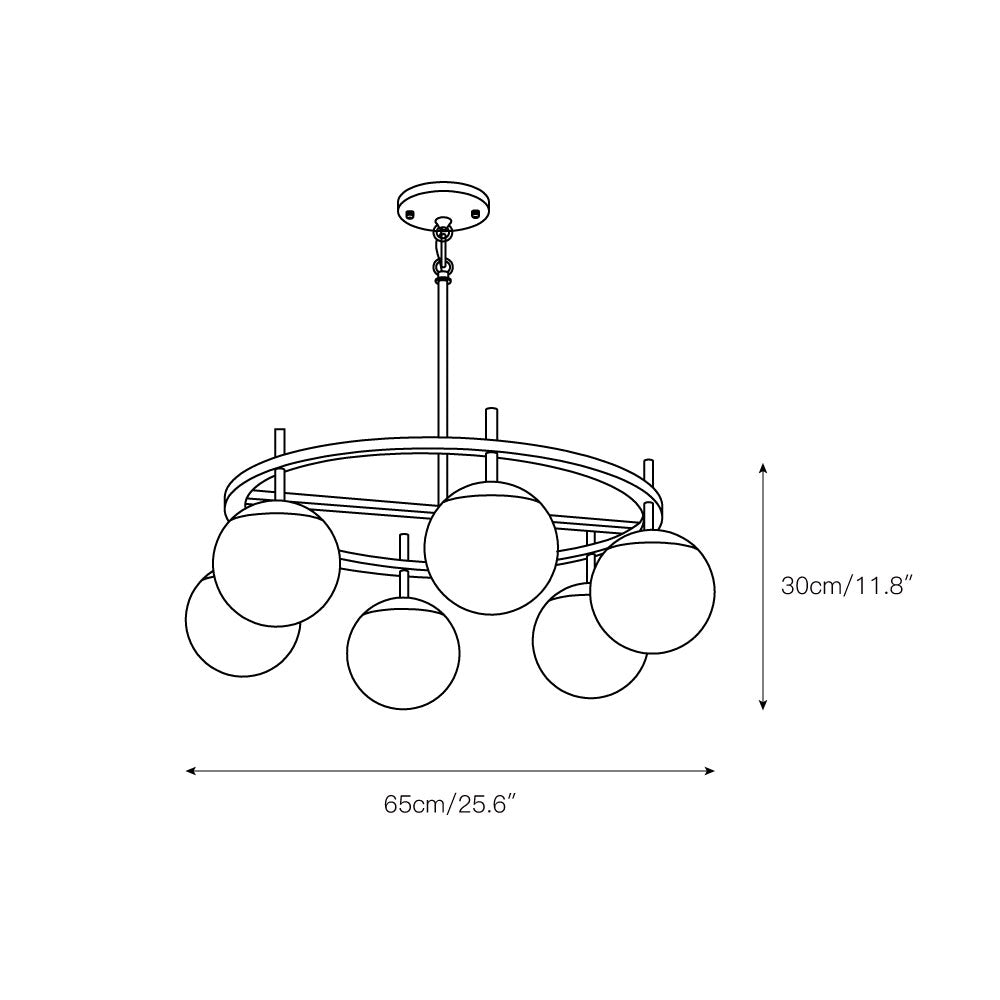 Alluria Chandelier — view 6