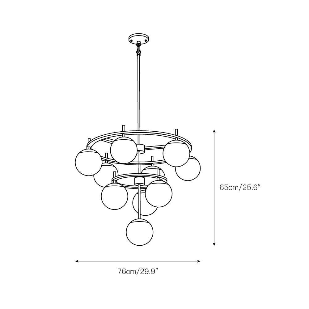Alluria Chandelier — view 4