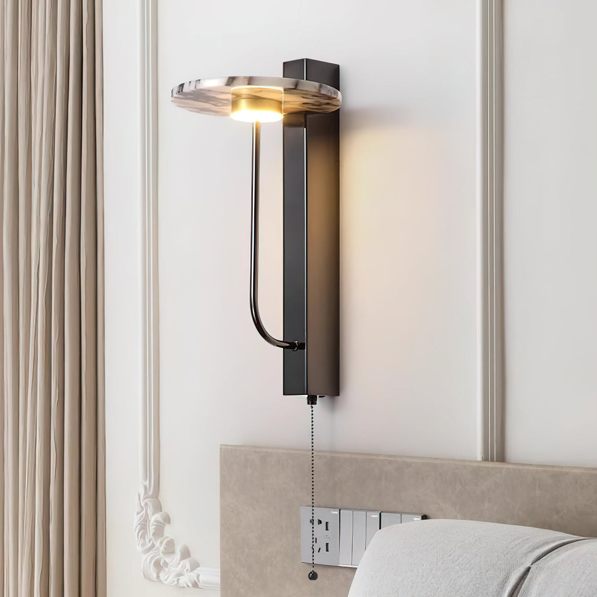Aloa Marble Wall Lamp — view 2