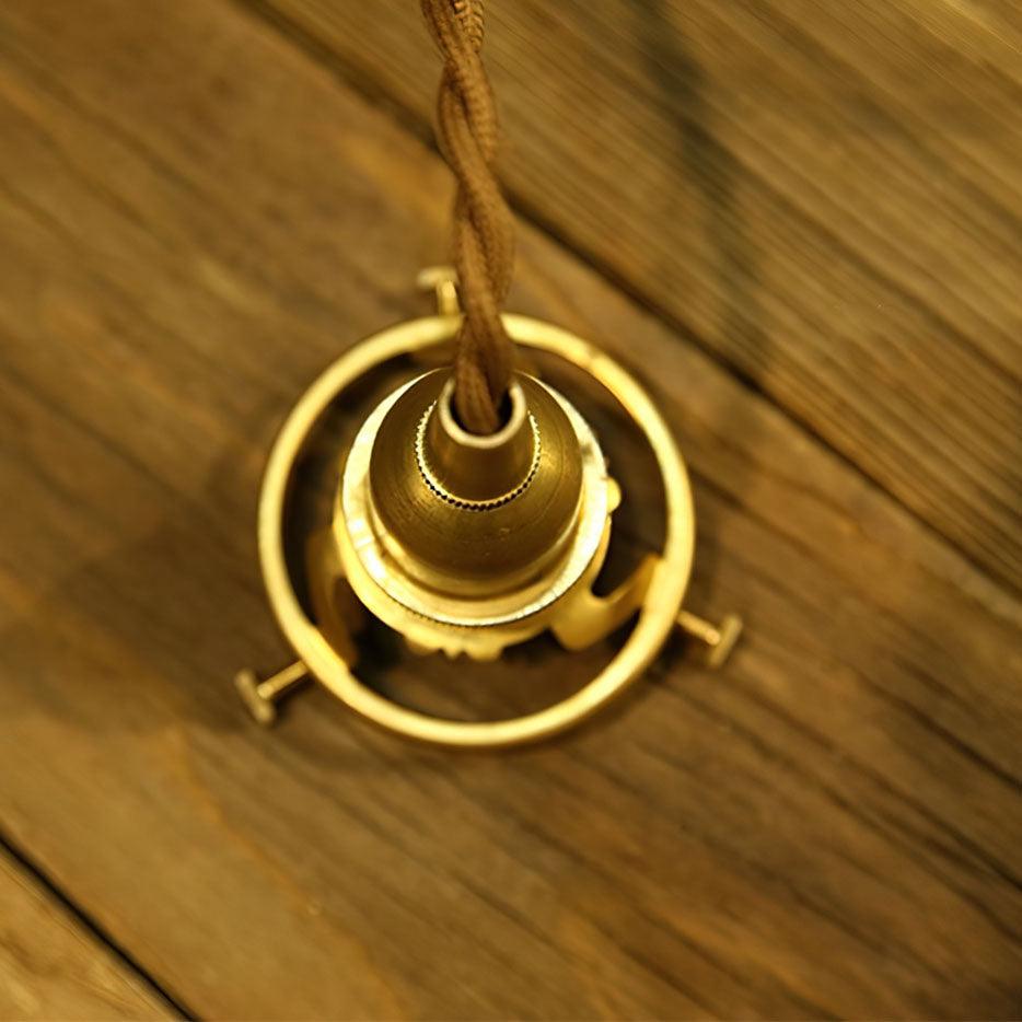 Amber Glass Pendant Light — view 13
