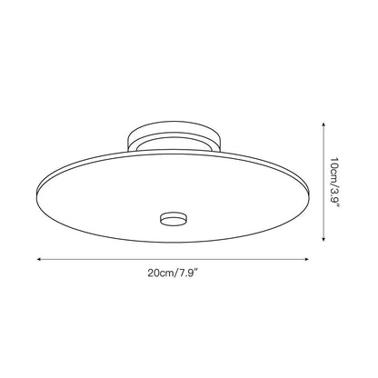 Ankeny Alabaster Ceiling Lamp
