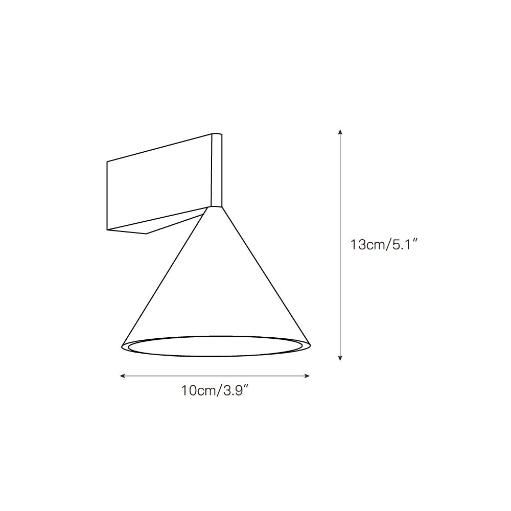 Apollo Aluminum Wall Lamp — view 3