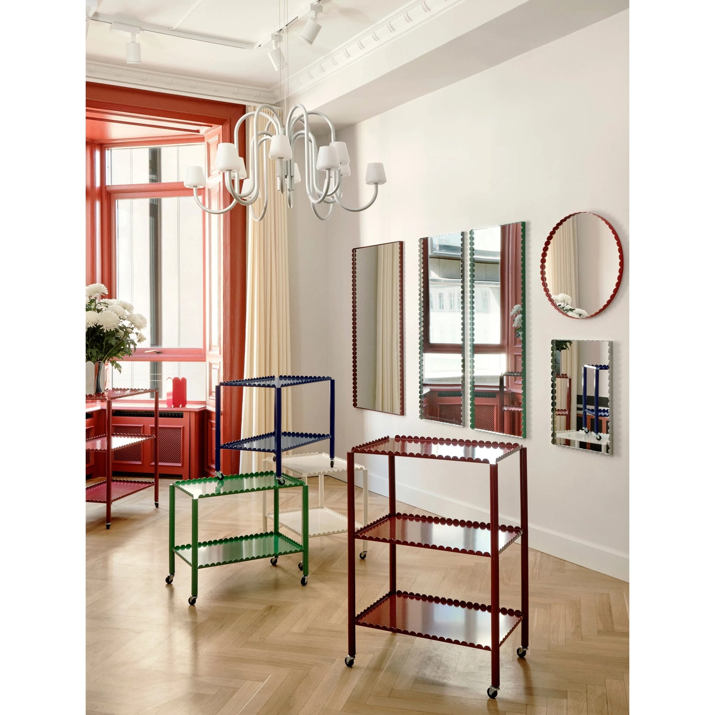 Apollo Glass Chandelier