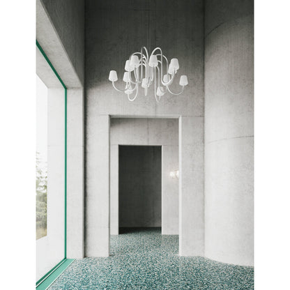 Apollo Glass Chandelier