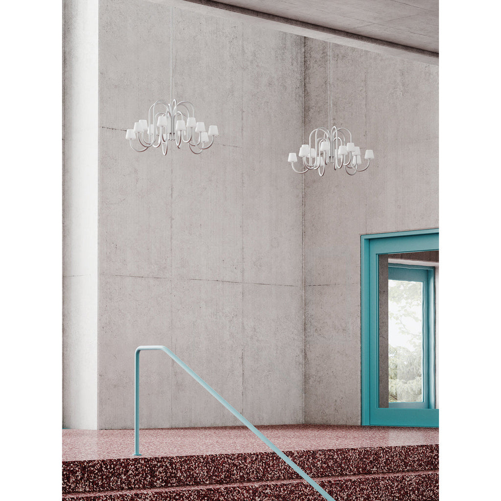 Apollo Glass Chandelier — view 19