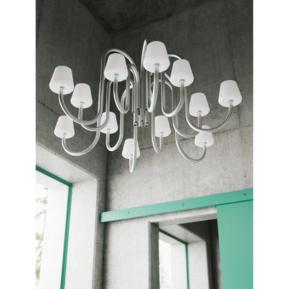Apollo Glass Chandelier