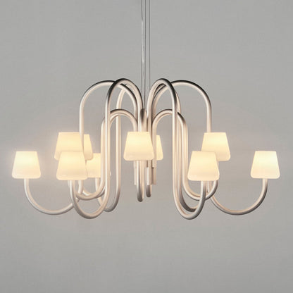Apollo Glass Chandelier