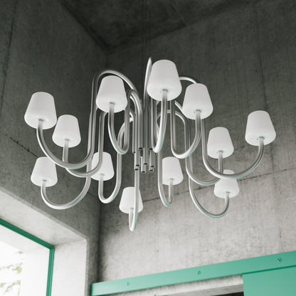Apollo Glass Chandelier