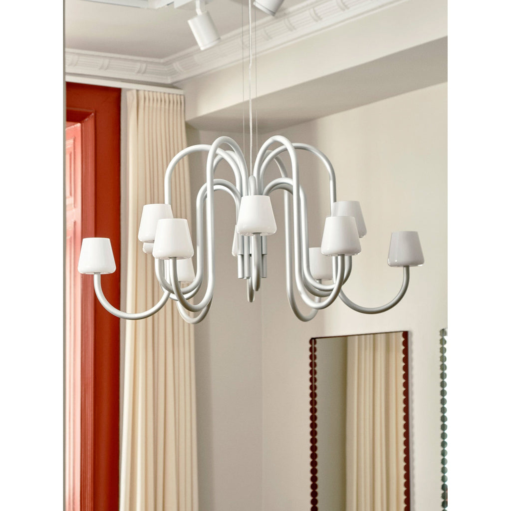 Apollo Glass Chandelier — view 8