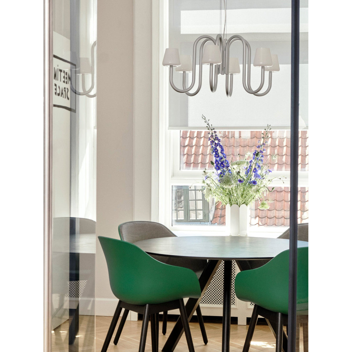 Apollo Glass Chandelier — view 9