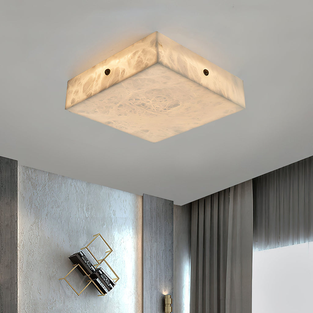 Arca Alabaster Flushmount Ceiling Light — view 16