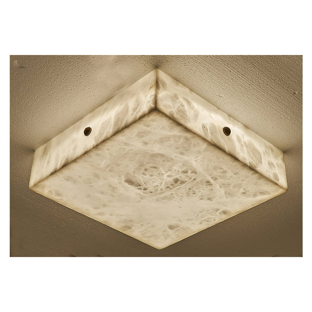 Arca Alabaster Flushmount Ceiling Light — view 35