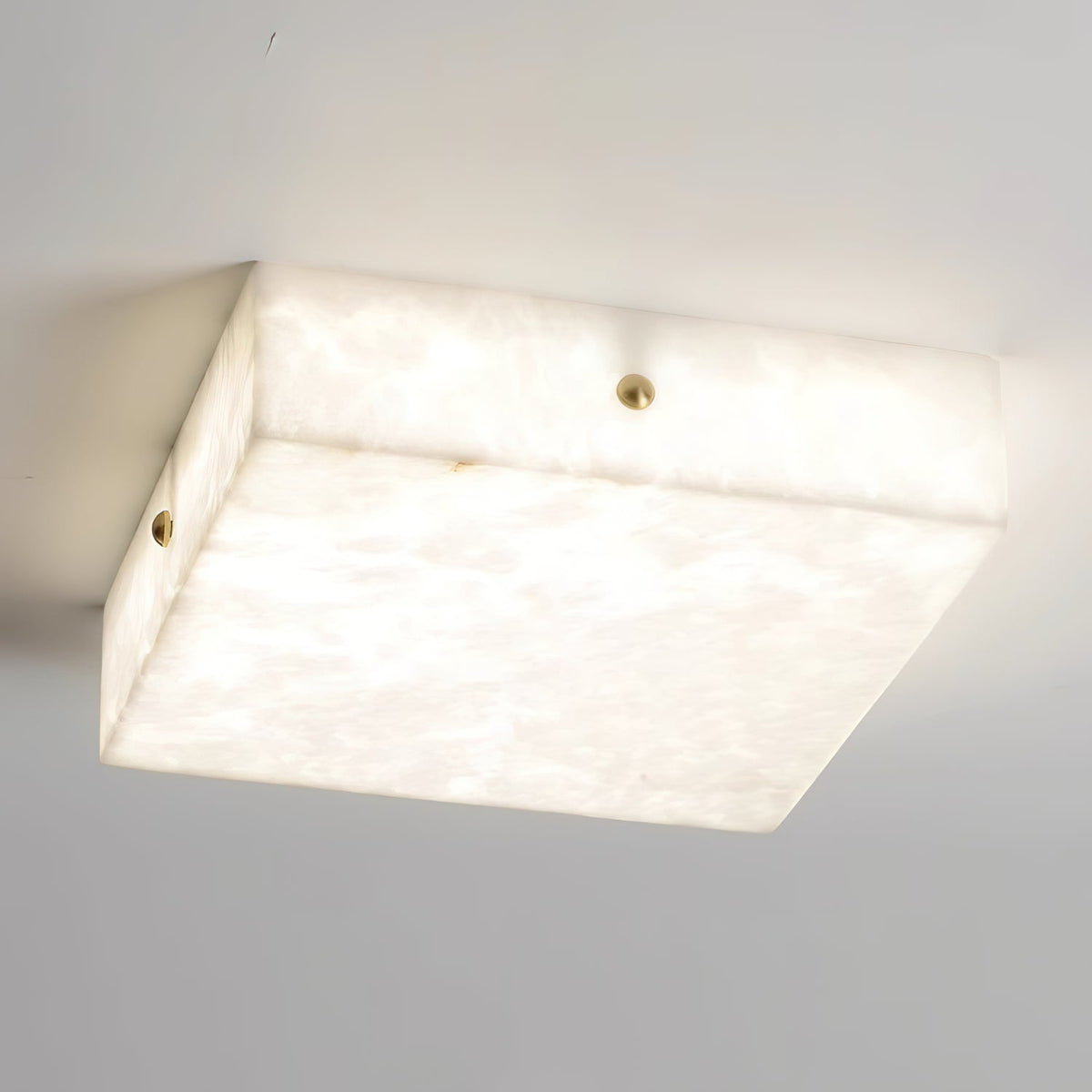 Arca Alabaster Flushmount Ceiling Light — view 36