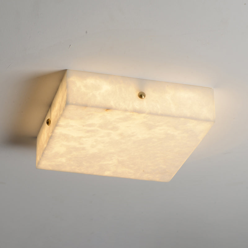 Arca Alabaster Flushmount Ceiling Light — view 28