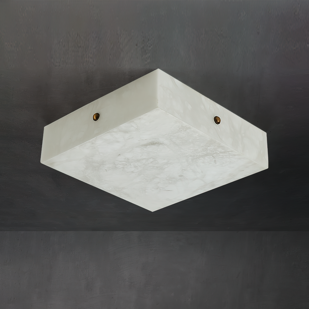Arca Alabaster Flushmount Ceiling Light — view 32