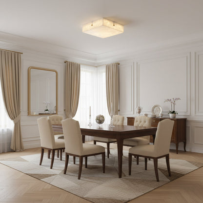 Arca Alabaster Flushmount Ceiling Light