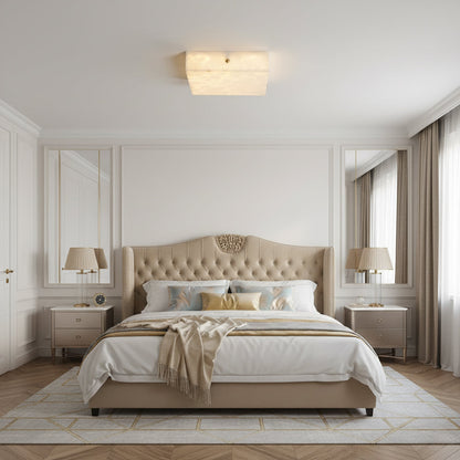 Arca Alabaster Flushmount Ceiling Light