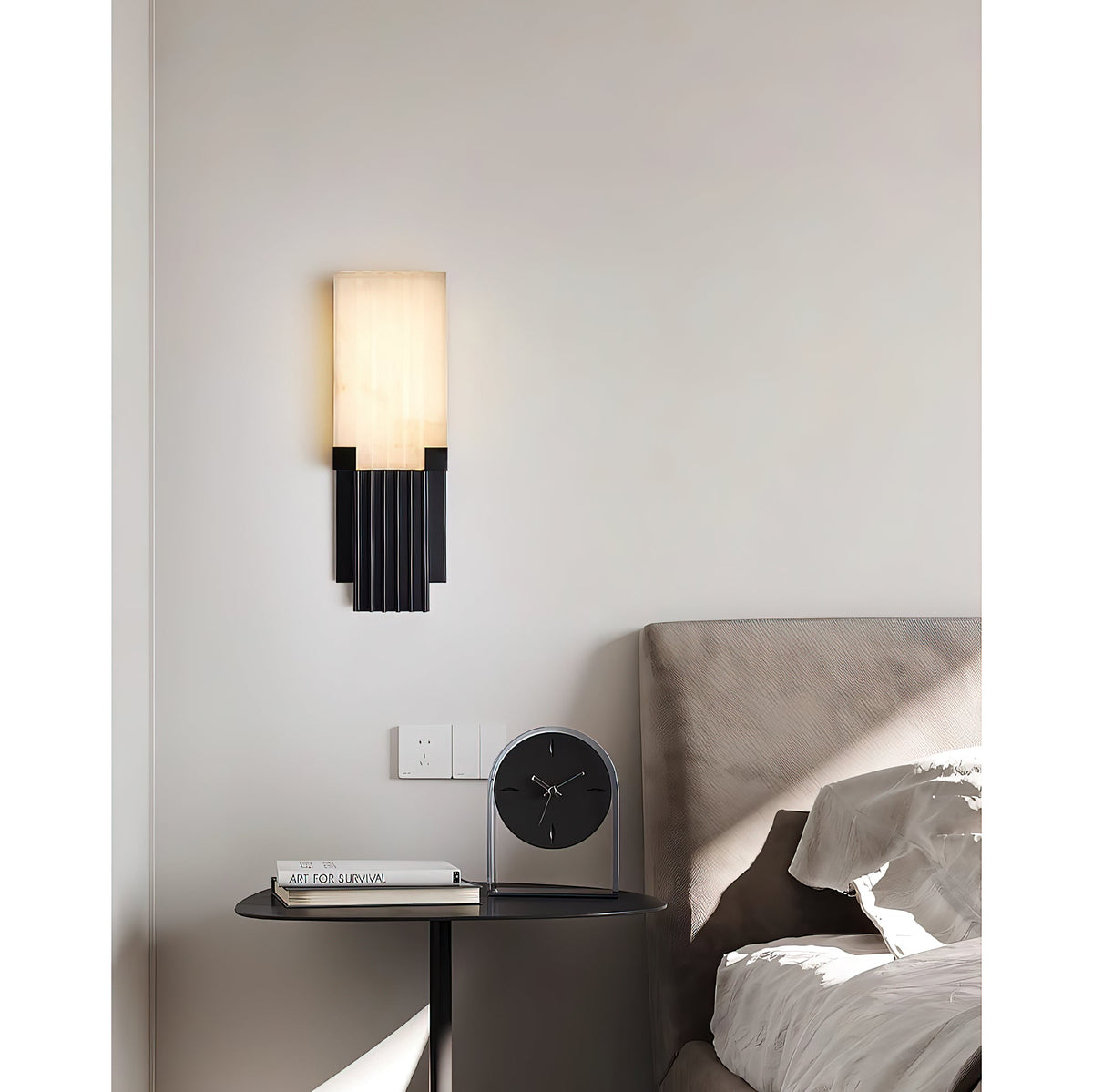 Ariel Alabaster Wall Lamp — view 6