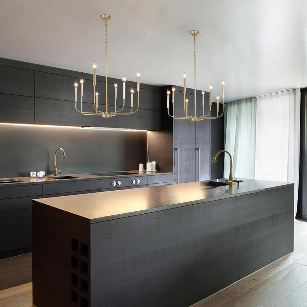 Arlin Candle Chandelier — view 22