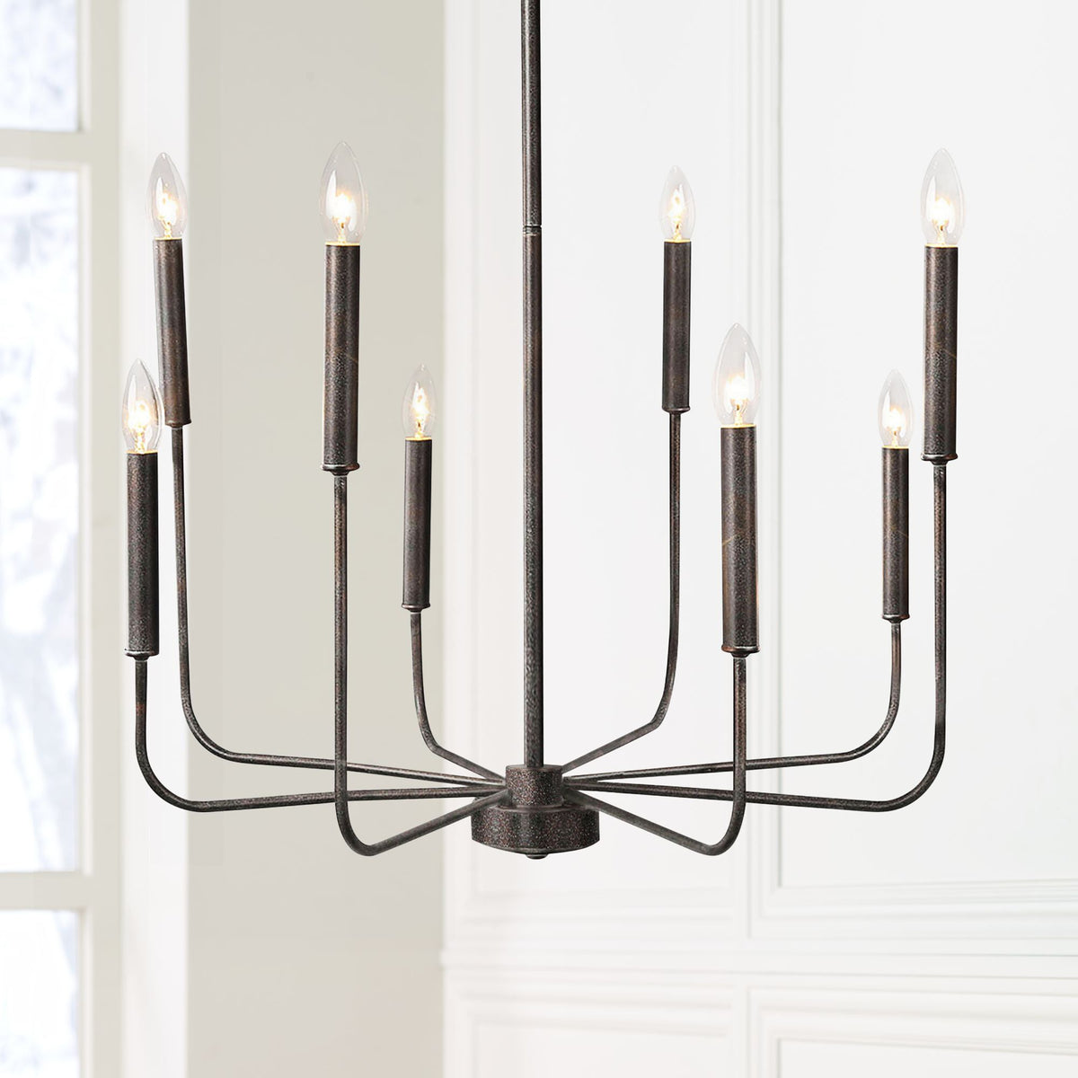 Arlin Candle Chandelier — view 4