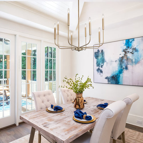 Arlin Candle Chandelier — view 2