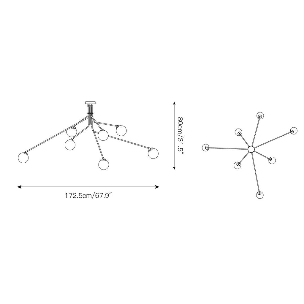 Array Ceiling Lamp — view 4
