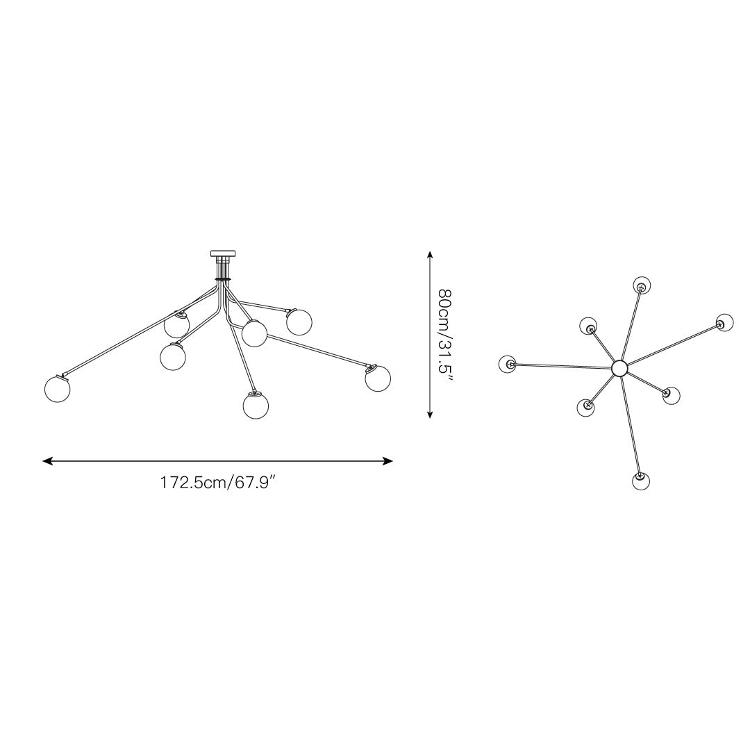 Array Ceiling Lamp — view 4