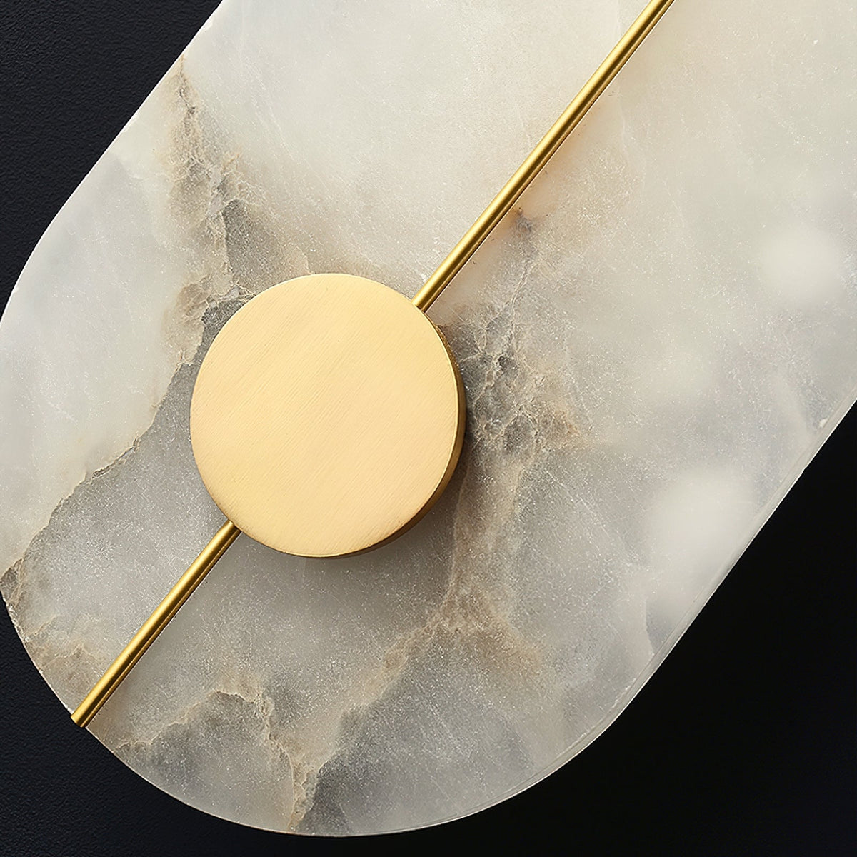 Artistic Alabaster Wall Lamp — view 25