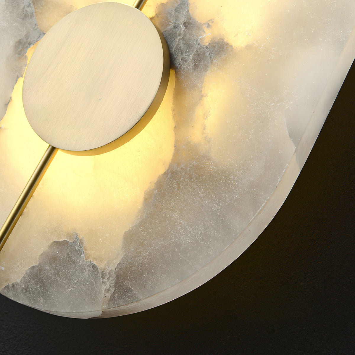Artistic Alabaster Wall Lamp — view 26