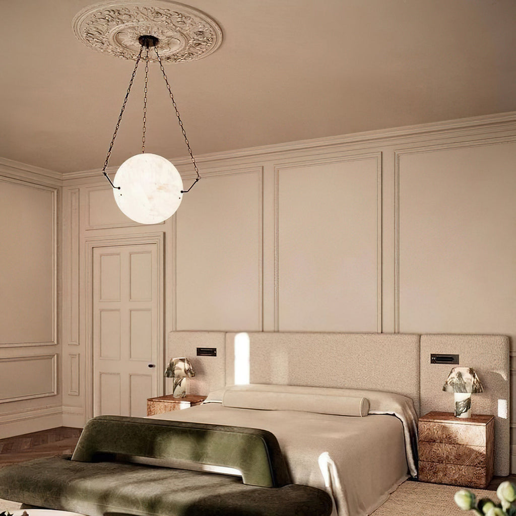Atlas Alabaster Pendant Lamp — view 3