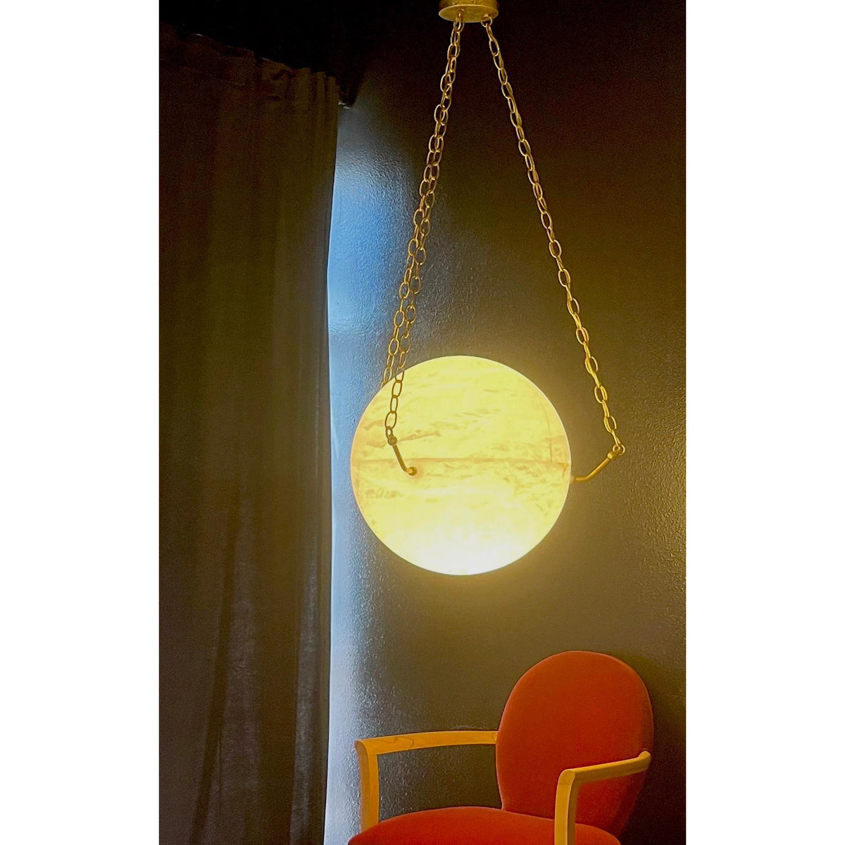 Atlas Alabaster Pendant Lamp — view 6