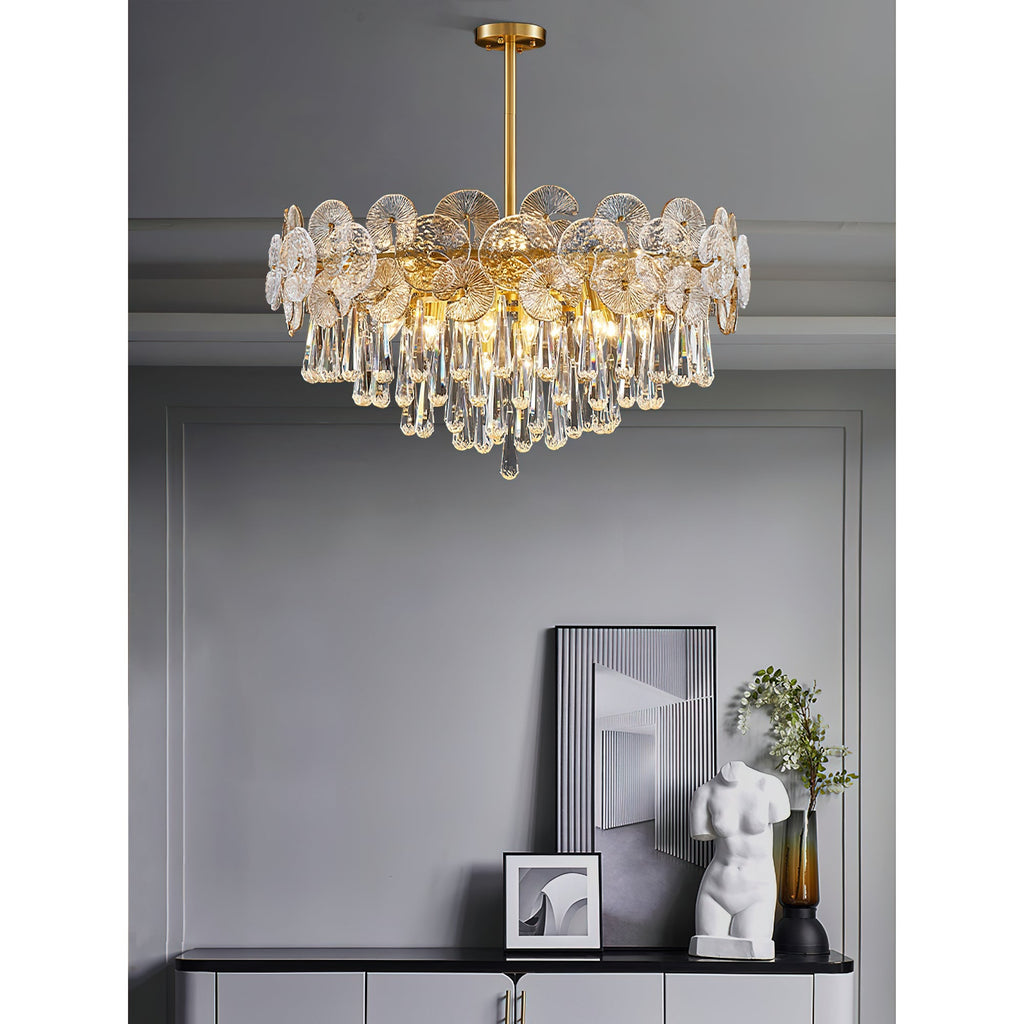 Atlas Crystal Chandelier — view 18