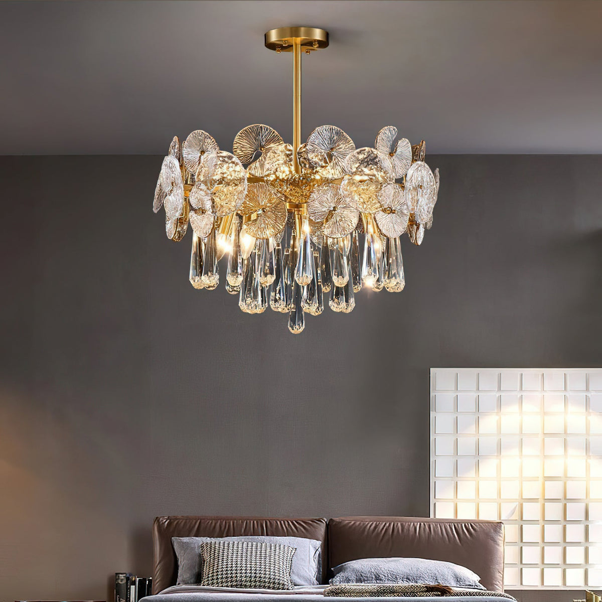 Atlas Crystal Chandelier — view 11