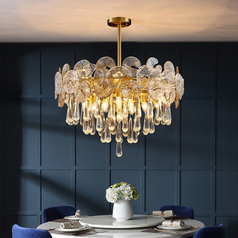 Atlas Crystal Chandelier — view 2