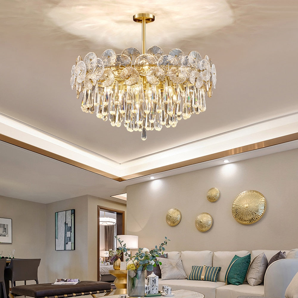 Atlas Crystal Chandelier — view 8