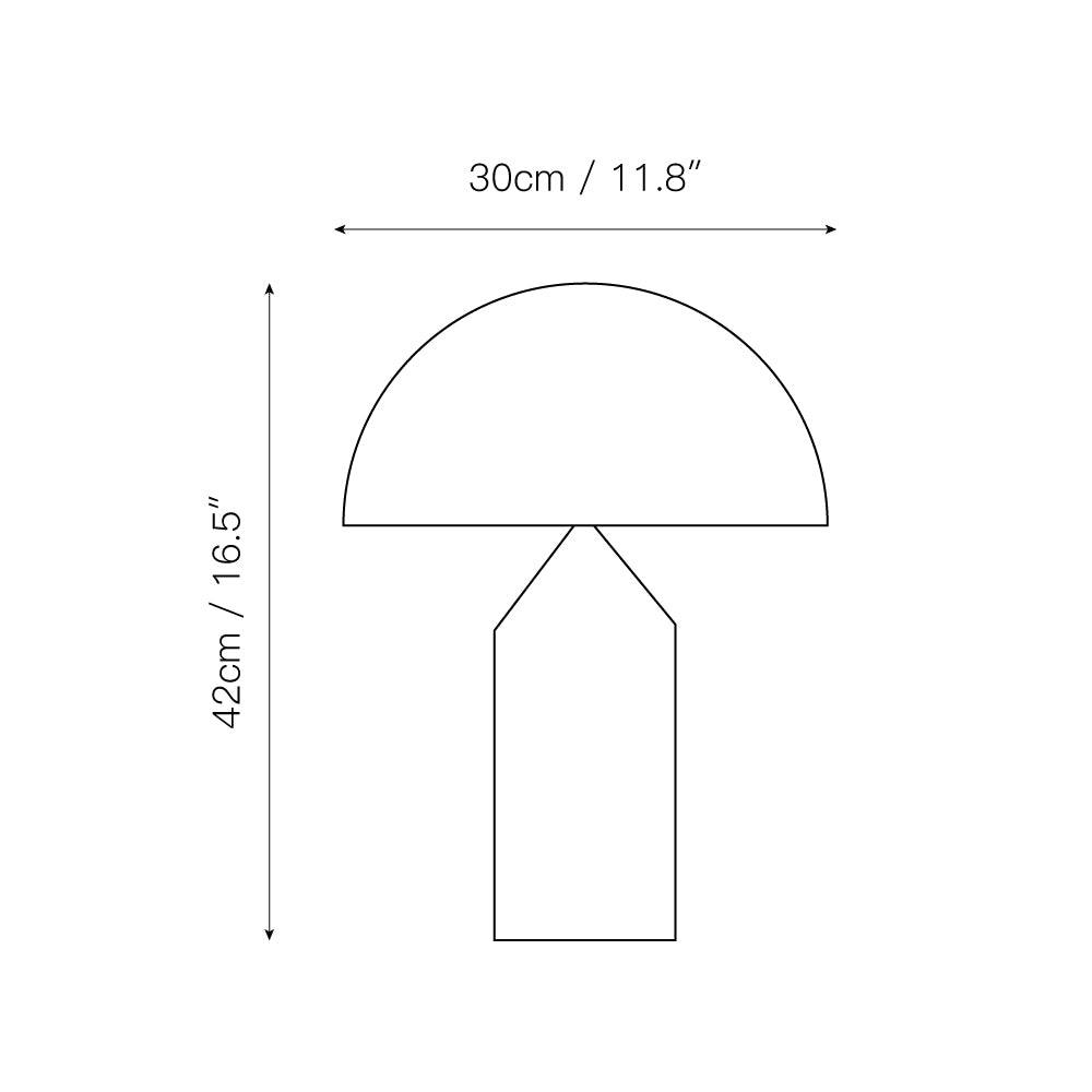 Atollo Alabaster Table Lamp — view 4