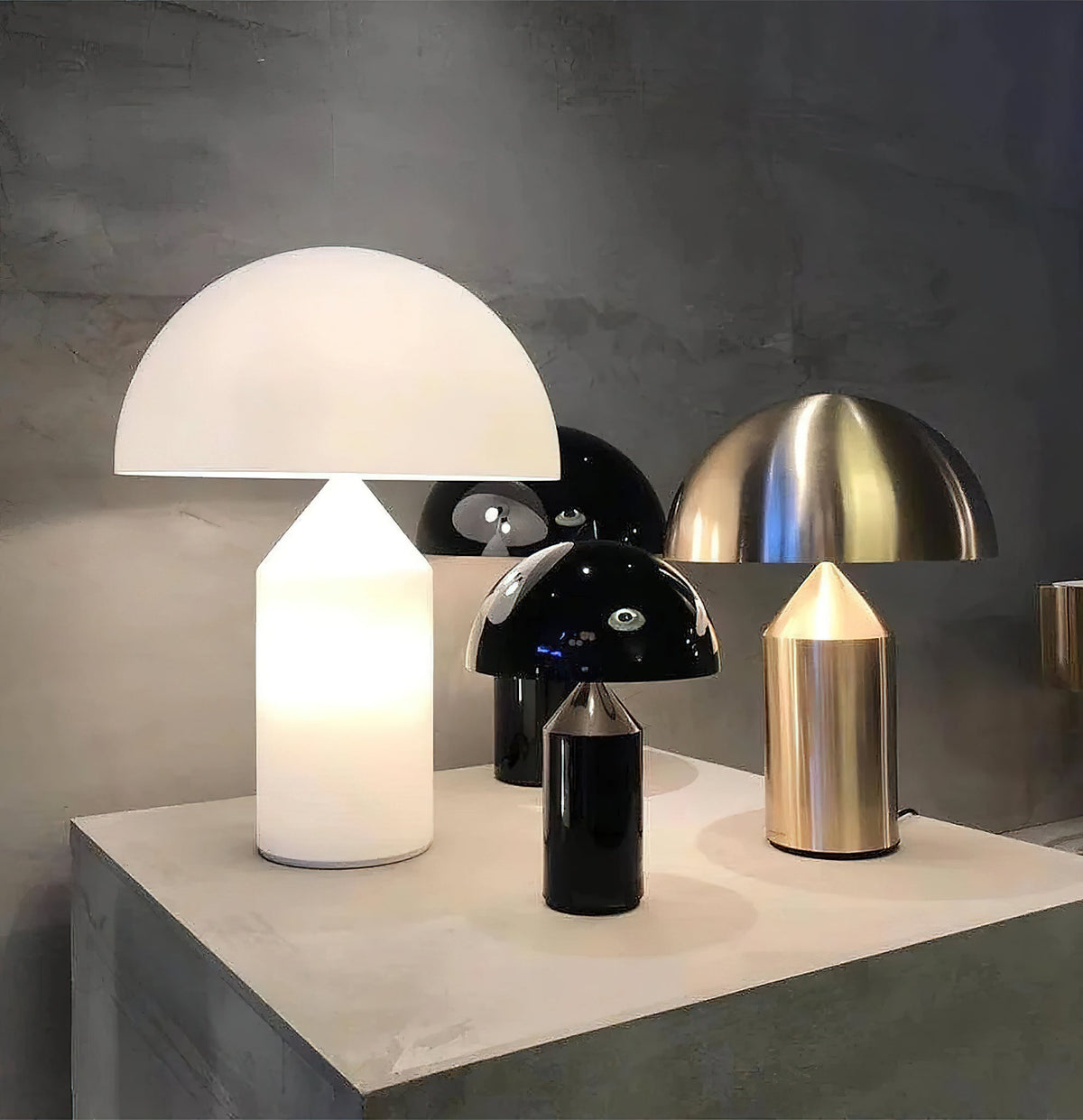 Atollo Alabaster Table Lamp — view 8