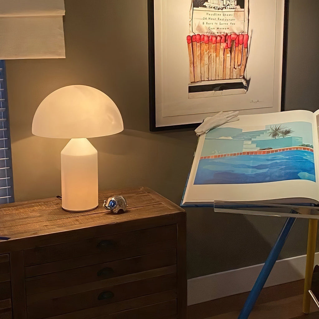 Atollo Alabaster Table Lamp — view 10