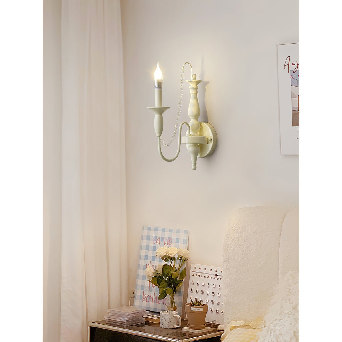 Aubervilliers Candle Wall Lamp — view 9