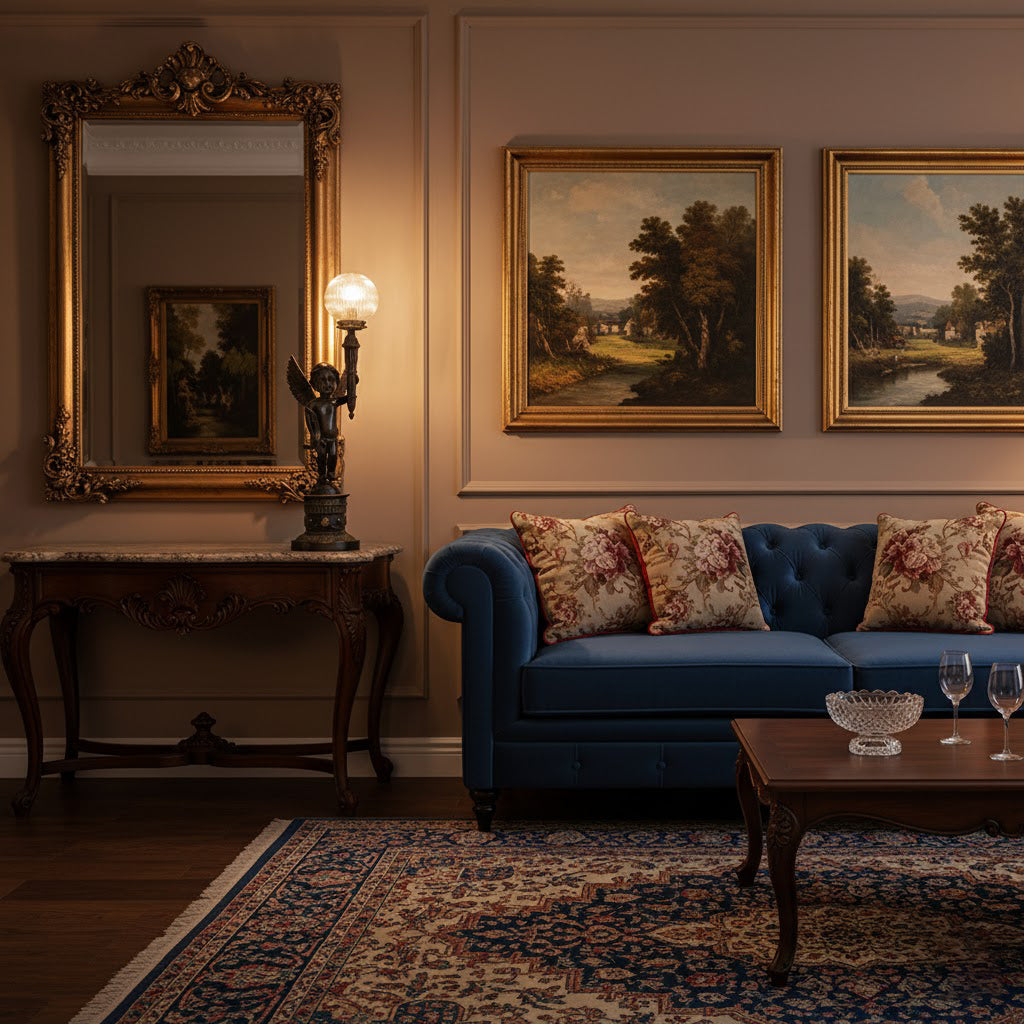 Auguste Moreau Table Lamp