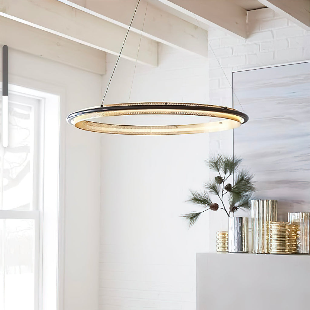 Aura Acrylic LED Chandelier — view 3