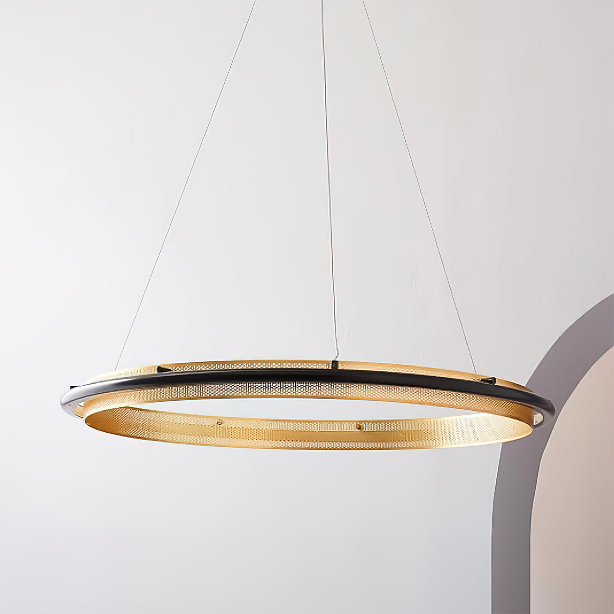 Aura Acrylic LED Chandelier — view 16
