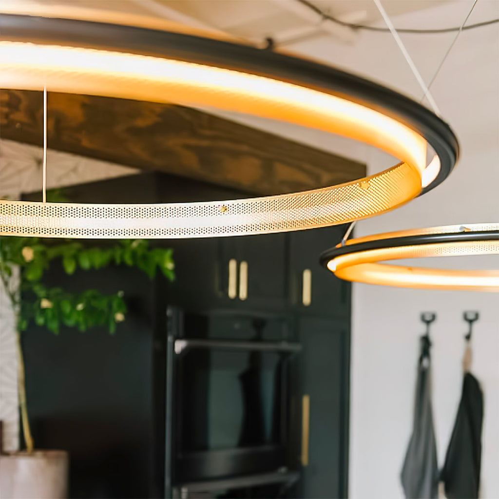 Aura Acrylic LED Chandelier — view 18