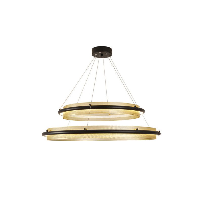 Aura Acrylic LED Chandelier — view 22