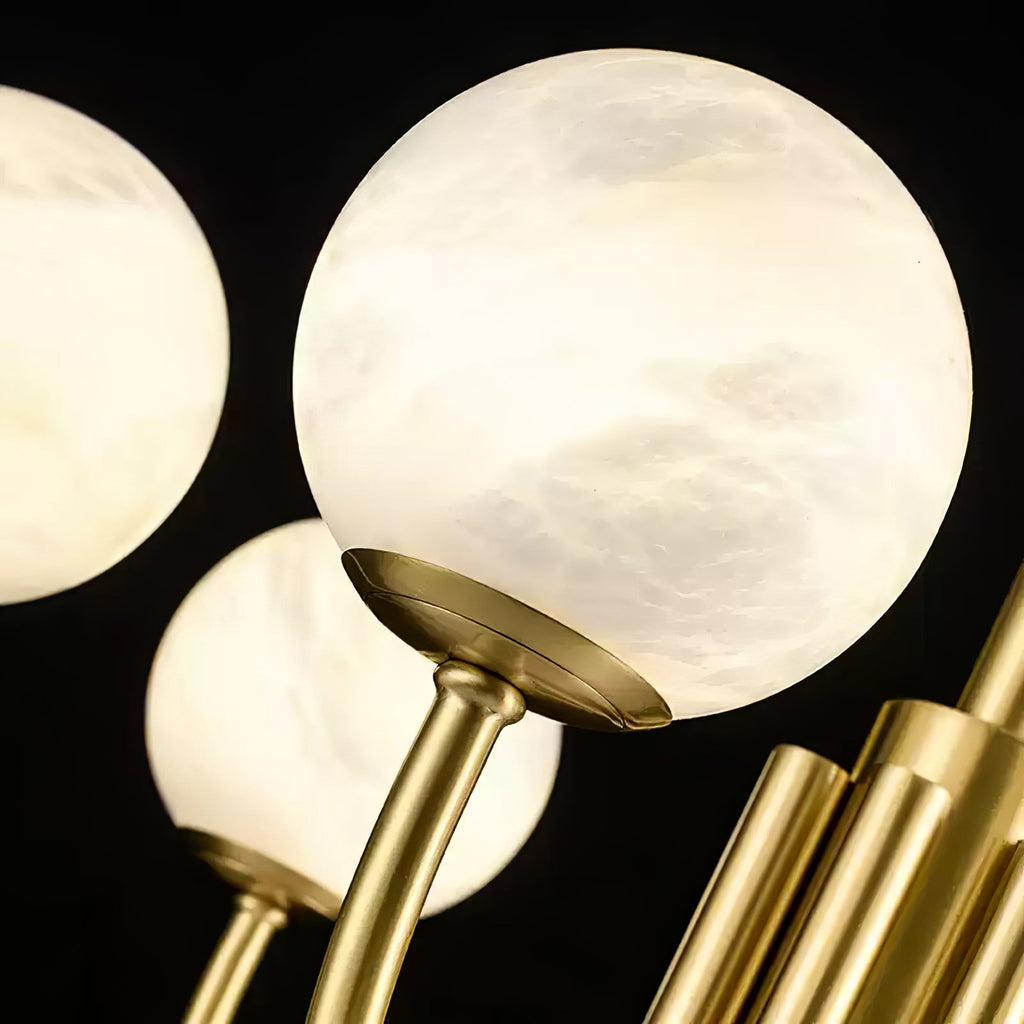 Aurelian Alabaster Globe Chandelier — view 31