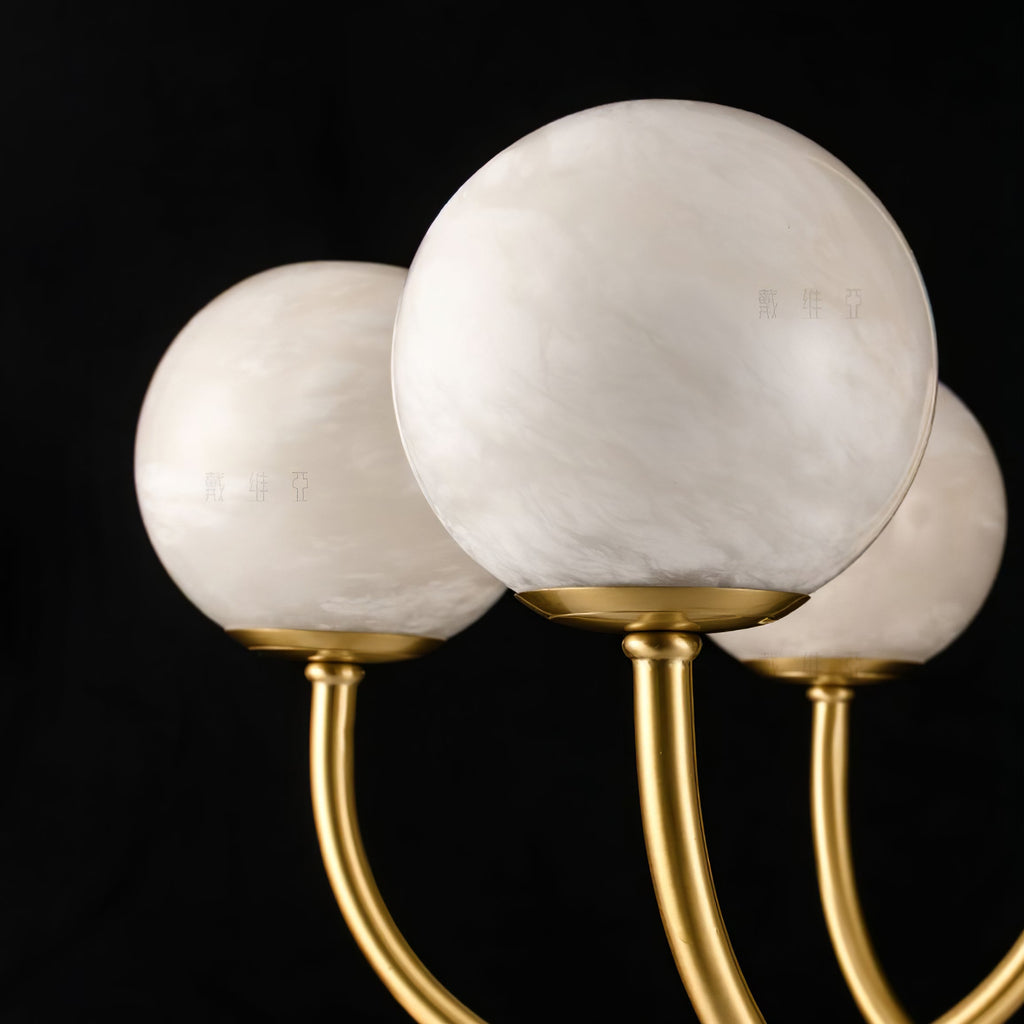 Aurelian Alabaster Globe Chandelier — view 59