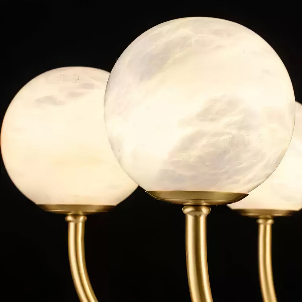 Aurelian Alabaster Globe Chandelier — view 36